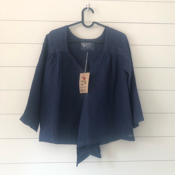 Gobi Linen Jacket Size XS - Picture 1 of 6